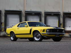 parkplaceltd:  1970 Ford Mustang Boss 302. http://bit.ly/10Dex6j