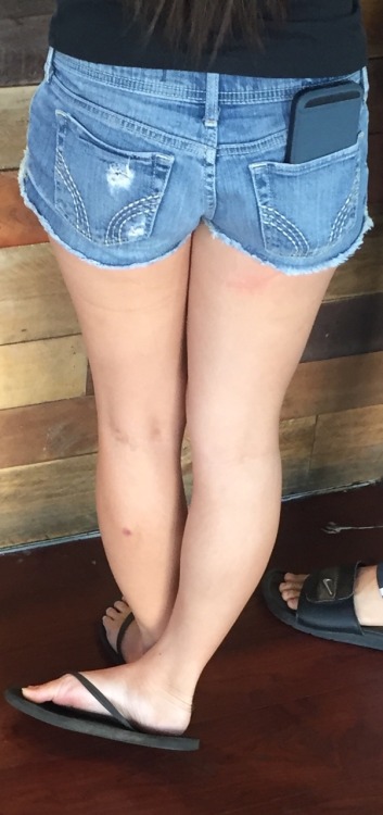 Little asian cutie at the ice cream shop last week