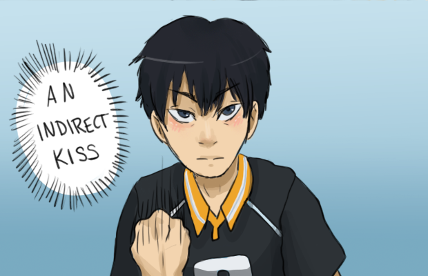coconutcoconutcoconut:  tobio “totally smooth” kageyama kisses what is probably