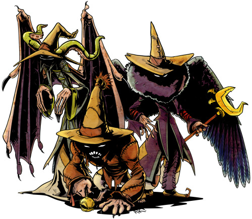 actionkazimer: Three of my favorite, under-represented bad dudes from Final Fantasy 9. Will likely b