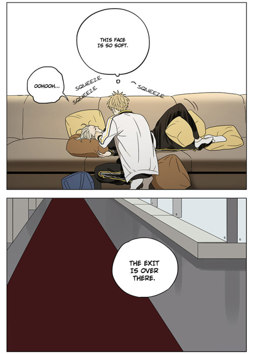 Old Xian update of [19 Days] “going home”, translated by Yaoi-BLCD.Previously, 1-54 with art/ /55/ /56/ /57/ /58/ /59/ /60/ /61/ /62/ /63/ /64/ /65/ /66/ /67/ /68, 69/ /70/ /71/ /72/ /73/ / 74/ /75, 76/ /77/ /78/ /79/ /80/ /81/ /82/ /83/ /84/ /85/