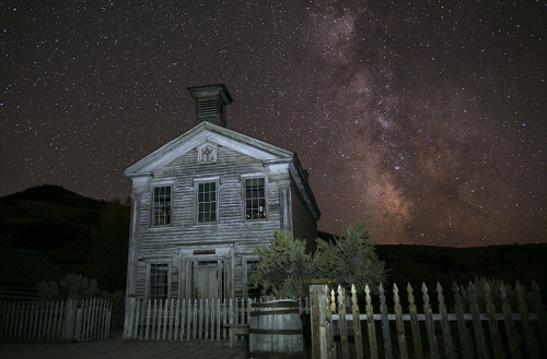 natgeotravel:Boo! In a well-preserved ghost town, a Nat Geo photographer tells us how to capture photos of the brilliant, starry sky.