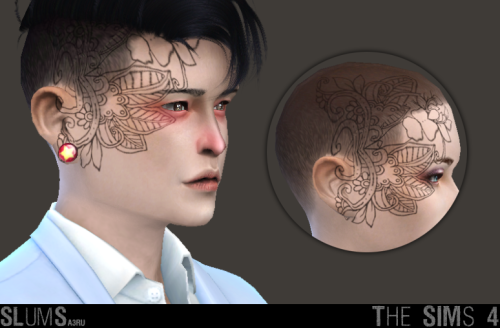 Eve Tattoo for YA Unisex.- Custom CAS Thumbnail- Stand Alone ItemFound under the ‘Tattoo’ category. 