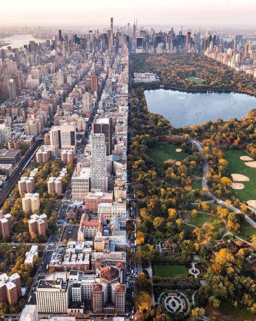 architecture-anddesign:Central Park and Manhattan, New York [1080x1350]