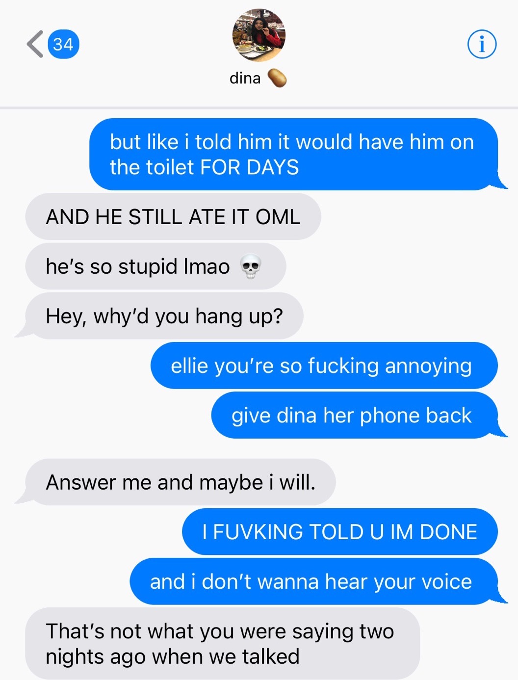 toxic!ellie texts (part 1) toxic!ellie – @abbysvictim on Tumblr