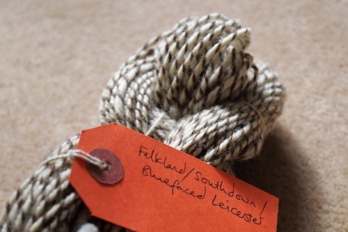 New listing!Baa Humbug | LanificaThree wools from the Christmas chocolate box: Southdown, Falkland, 