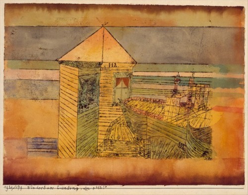 Miraculous Landing, or the &ldquo;112!&rdquo;, Paul Klee, 1920, Modern and Contemporary ArtT