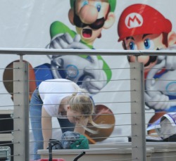 Mario do you see that ass? Where the hell