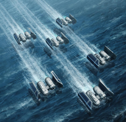 senpezeco:  art by Mark Molnar for Fantasy Flight Games’ Star Wars: The Card Game