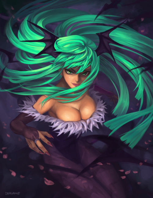 conejoplush:  morrigan fue mi amor mucho tiempo *o*