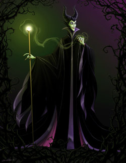 limn-the-night:  Maleficent Fan Art Commission - by chrisables 