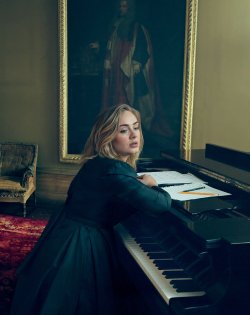 rihftzayn:  Adele photographed by Annie Leibovitz,