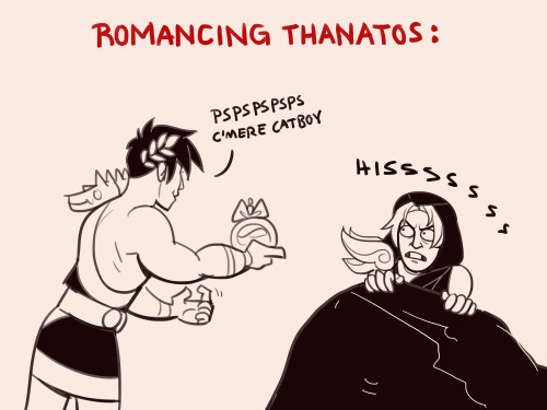 chotomy:absolutely no one asked for hades fanart but here it is anyway! this is a good game!thanatos