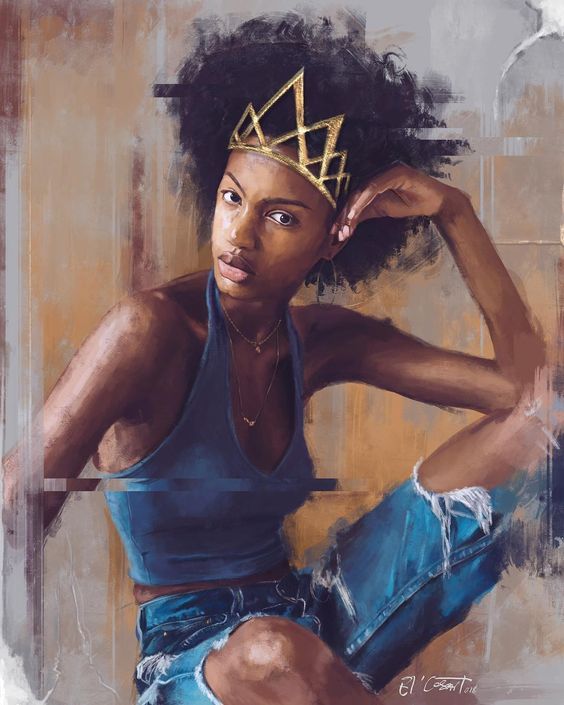 fyblackwomenart:  Art by   El'Cesart  
