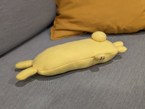This Is My Lovely Creation, His Name Is Bean. His Main Purpose Was To Refamiliarize Myself With A Sewing
