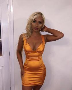 Orange Dress