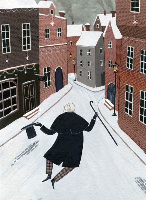 artisticmoods:My favorite Christmas story illustrated by one of my favorite artists &lt;3A Crist