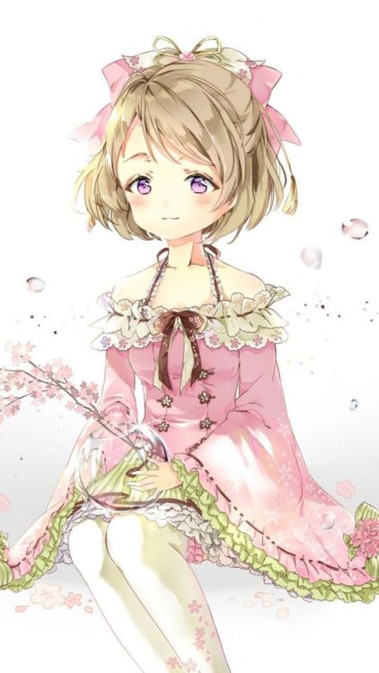 Cute, minimal, Hanayo Koizumi, Love Live!, anime girl, 720x1280 wallpaper @wallpapersmug : i