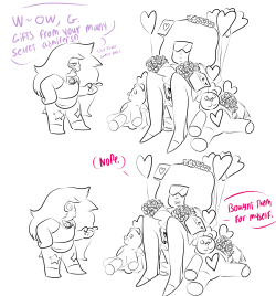 Treat yourself. Love yourself.( None of you can convince me that Garnet doesn’t do EXACTLY THIS every year on Valentines day, you CANNOT)