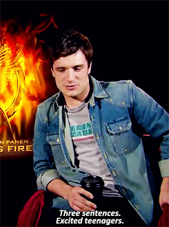 joshhutchersonnews:  Could you tell us what Catching Fire is about? Just in 3 sentences