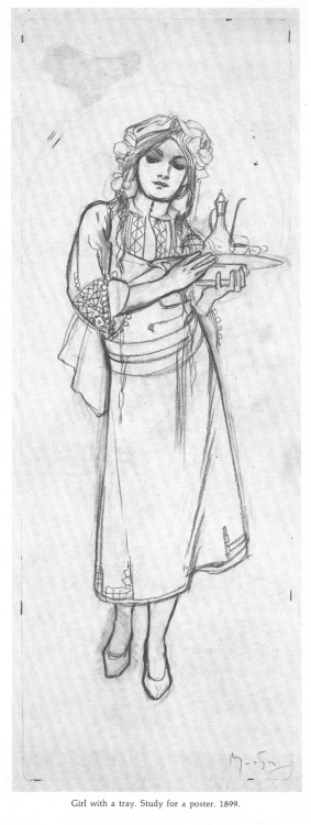 littlewitchcurry:Artbook Scans Week 2 - Side 2 - Drawings of MuchaI love Mucha’s sketches just as mu