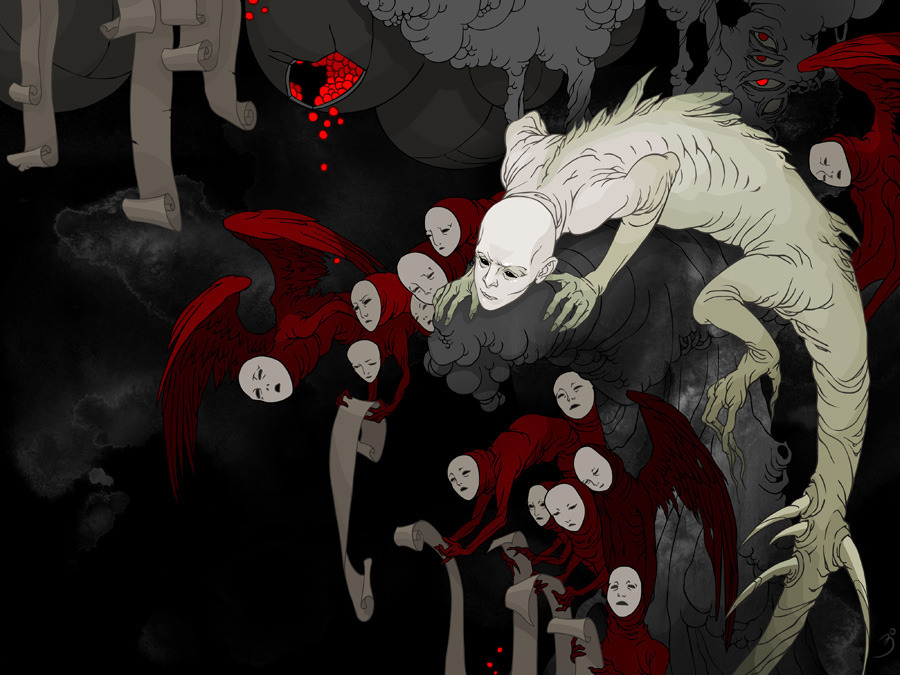 victoriousvocabulary:  MALEFICIUM [noun] Latin: meaning “wrongdoing” or “mischief”