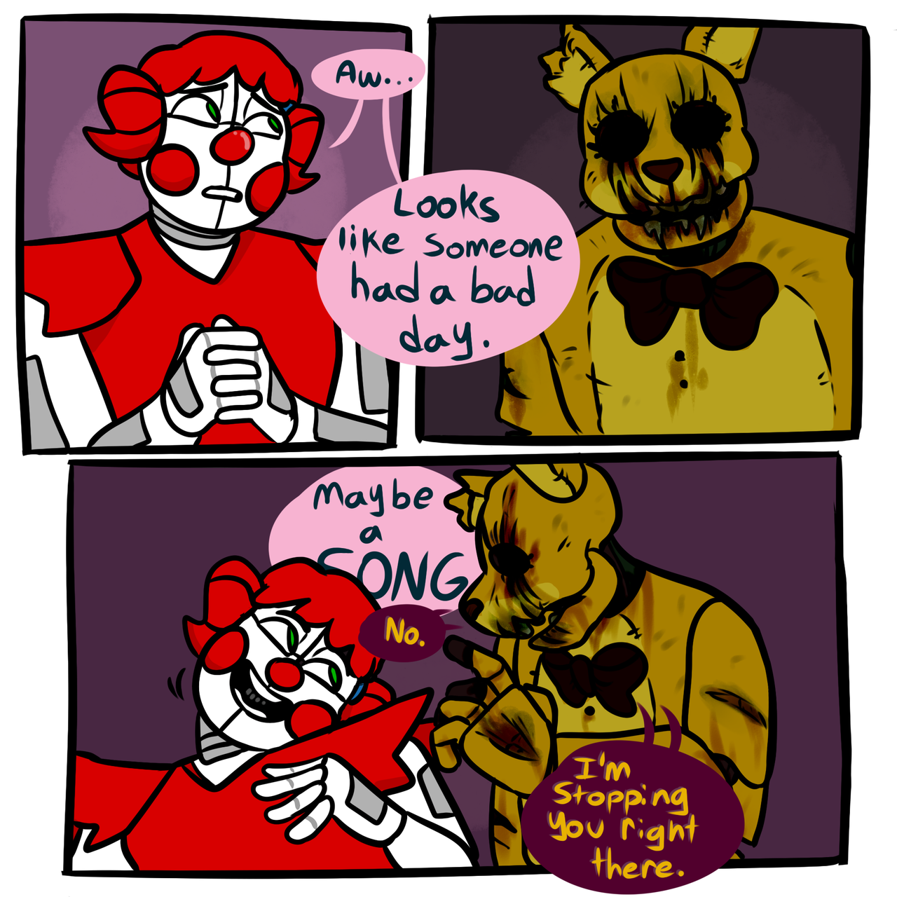 Five Nights at Freddy's comic, Tumblr