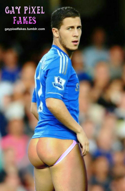 gaypixelfakes: Eden Hazard (Belgica).Temática de julio 2018: Mundial Rusia 2018——