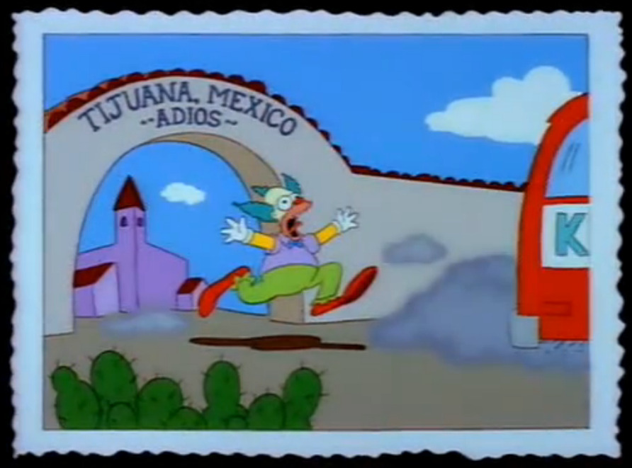 gosimpsonic:  elmos-insanity:  &ldquo;South of the border…down Mexico way&rdquo;