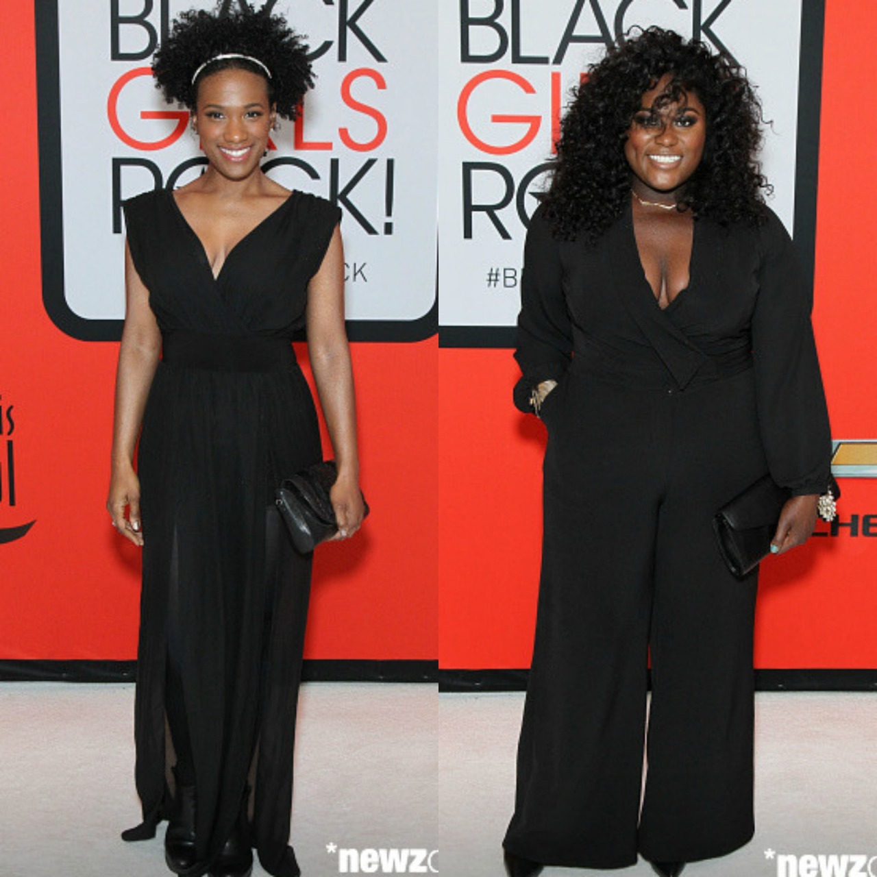 wocinsolidarity:  belle-ayitian:  2015 Black Girls Rock! Red Carpet  *****clutches