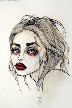 lucasbavid:  Frances Bean Cobain no.3