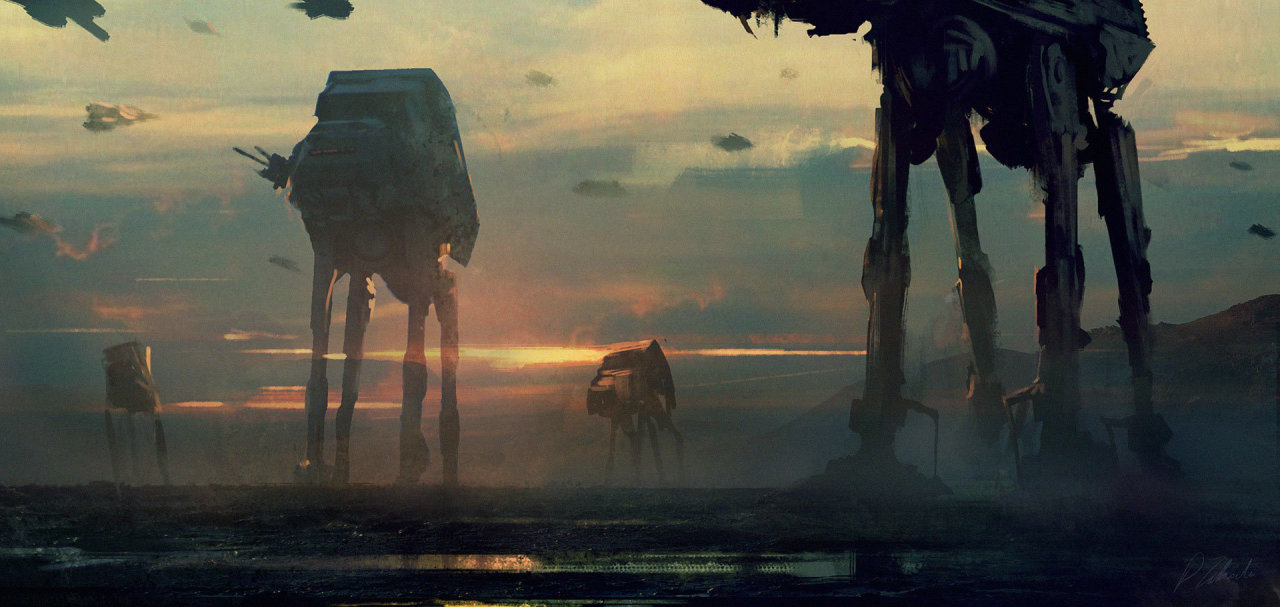 cinemagorgeous:  No one illustrates the Star Wars universe quite like Darek Zabrocki.