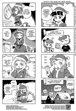 shepherd0821:  MLP 4koma 33&amp;34  Merry Christmas!   *giggles* X3