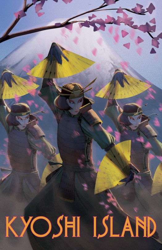 Some Travel Posters Inspired By Avatar: The Last Airbender! I’ll Be At Silicon Valley Comic Con This