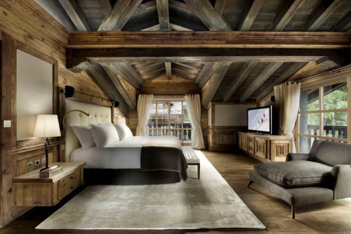 nonconcept: Elegant “Chalet Edelweiss” in the French Alps.