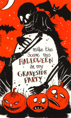 enchanting-autumn:  Halloween Invitation 2008 by matthewkirscht on Flickr. 