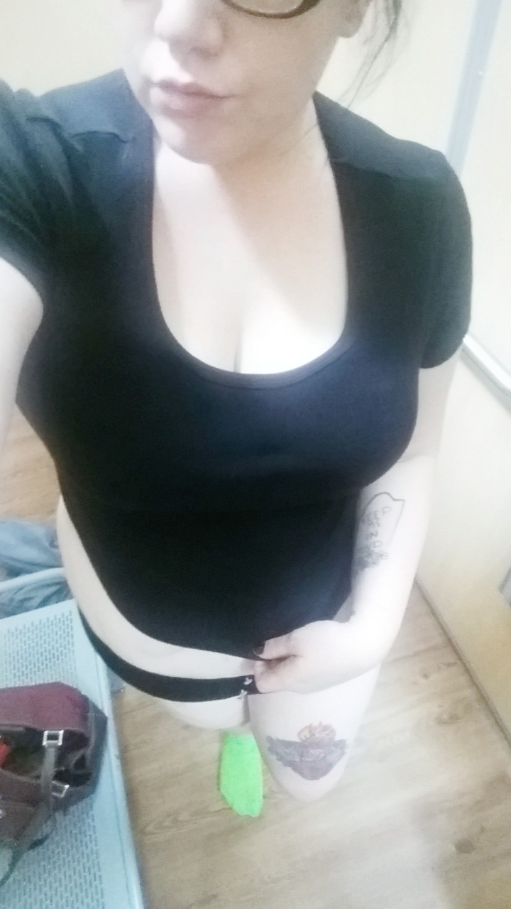 brittmarielostatsea:  Dressing room chub monster.  Buy my two videos!! Message me