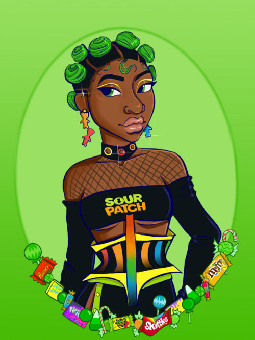 joshjam-art:My Candy fashionistas series! #happypridemonth