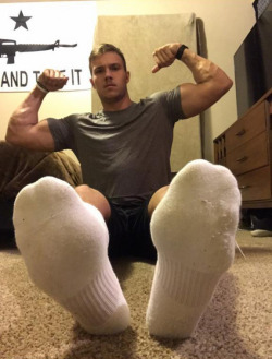 Sock Worshiping Dude