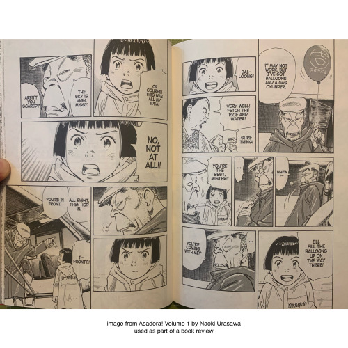 Asadora! Volume 1 by Naoki Urasawa / N Wood Studio. Translation & adaptation by John Werry. Viz,