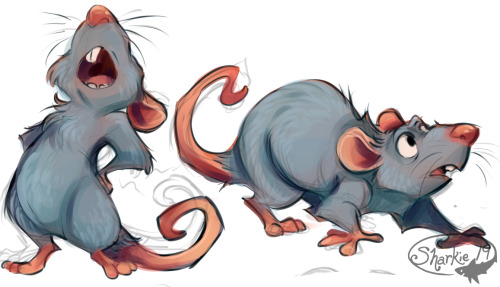 Ratatouille drawings. 