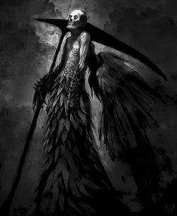 whitesoulblackheart:  Angel of Death by Manuel Augusto Dischinger Moura © (Please leave credit … Ƹ̴Ӂ̴Ʒ)