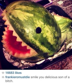 meanplastic:  this melon shark aged like