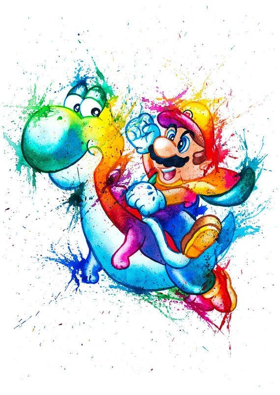 Mario and Yoshi