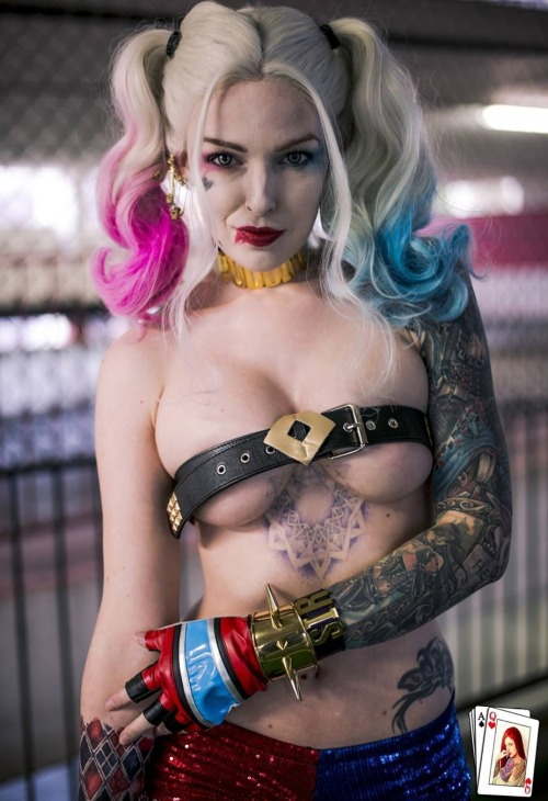 comicbookcosplayvixens: Harley Quinn by Hannah Quinn