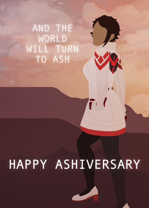 @chibiwriter says: Happy 4th Ashiversary! You know, I always loved the original image @surfacage did