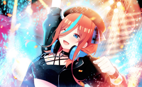 RECOLORED | Girls Band  ↳ ☆ ° Miku Nakano ♡ ° ☆