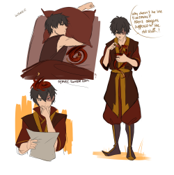 nymre:  zuko, dad of dragon durk headcanon’s are very important to me. actually, zuko’s daily life is very important to me. or just. zuko  