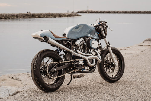 caferacerbursa - The Bel Air 1200 Framer by Deus