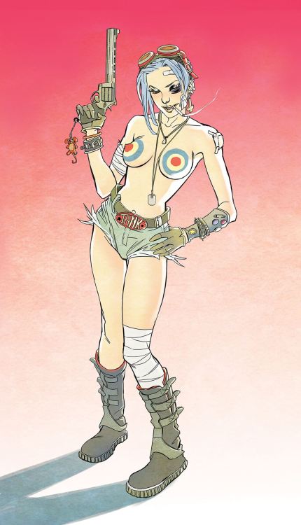 Porn Pics  Tank Girl by Romina Moranelli 